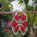 Switch white rose earring 2 1 image