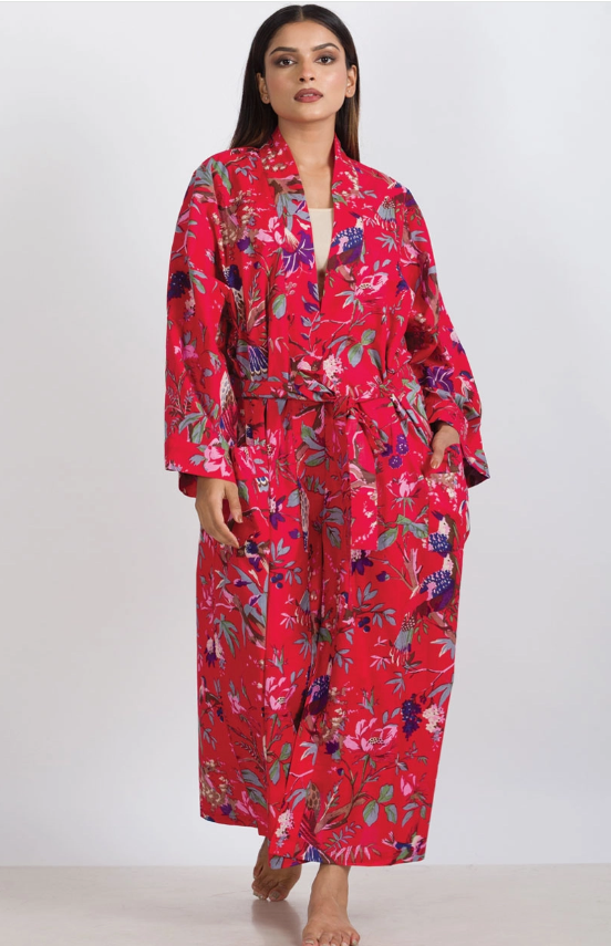 Long Kimono Robe