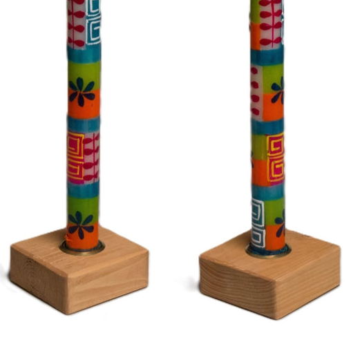 Taper Candle Holders - Wooden