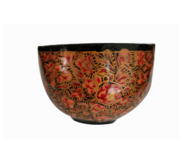 Black Bowl Paper Mache