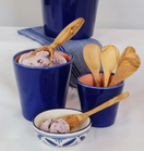 Switch Olive Wood Ice Cream Spoon 7&quot; 2 image