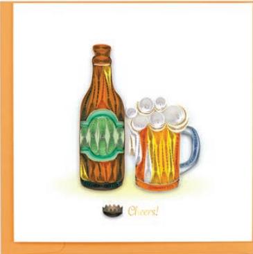 Frosty Mug of Beer Celebration Card